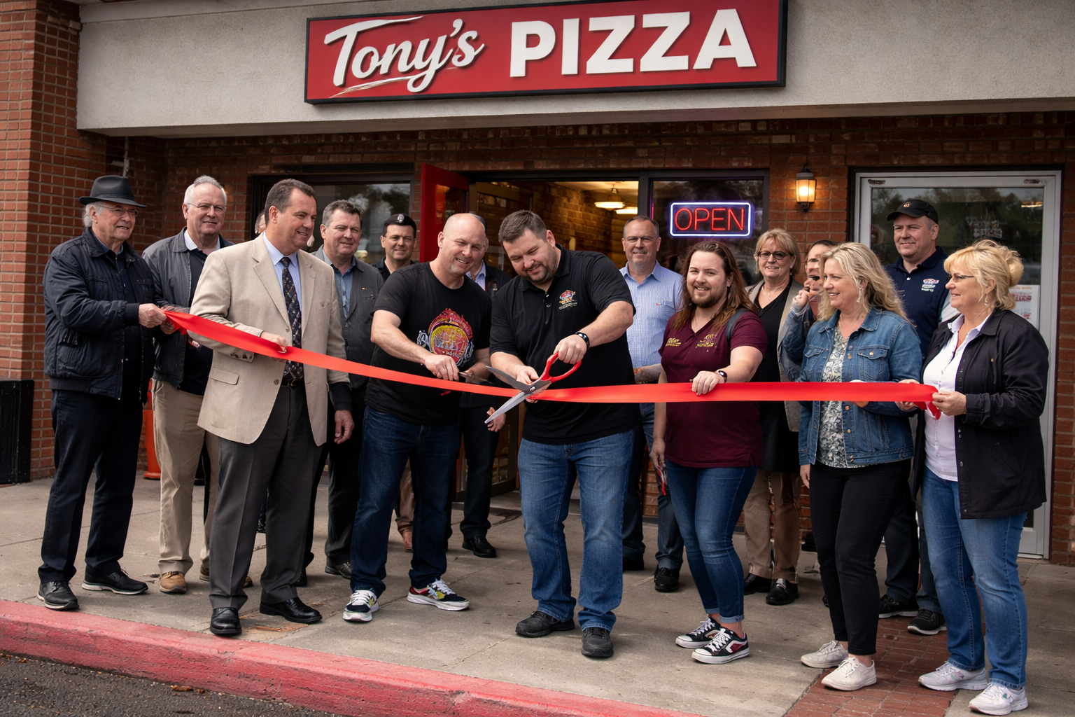 Storefront along Briar Hollow Road